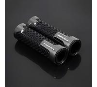 YXSM per Honda Forza 300 2020 2014-2020 Manopole per Manubrio Moto CNC Manubrio in PVC Grip in Gel di Gomma Manopole per Impugnatura da Motocross (Colore : Grigio)