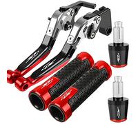 YXSM Per Honda SH 300 SH300 2013-2023 Moto Leve Freno Frizione Regolabile Pieghevole Allungabile Manopole Del Manubrio Finisce In Alluminio Di CNC Con Logo (Colore : 9)