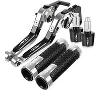 YXSM Per Honda SH 300 SH300 2013-2023 Moto Leve Freno Frizione Regolabile Pieghevole Allungabile Manopole Del Manubrio Finisce In Alluminio Di CNC Con Logo (Colore : 14)
