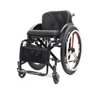 YXVSZB Sedia A Rotelle|Leggera|Autospinta|Pieghevole|Portatile|Tutti I Terreni|per Disabili, Disabili E Anziani(Orange-1,Seat Width 42cm)
