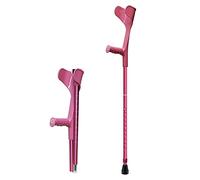 YXW Stampelle Pieghevole per Adulti alla Moda, stampella per avambraccio Regolabile in Alluminio, Maniglie ergonomiche, Bastone canadesi per Donne e Uomini Alti 150-196 cm, 1 unità