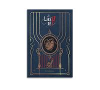 YXWOYNHY Poster decorativo da parete con videogioco Lies of P, stampa artistica su tela, poster decorativo moderno, per camera da letto, 20 x 30 cm