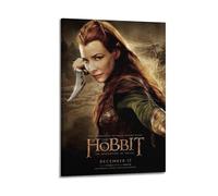 YXWOYNHY Poster decorativo da parete del film Lo Hobbit, stampa artistica moderna su tela, poster decorativo per la camera da letto (60 x 90 cm)