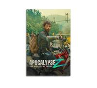 YXWOYNHY Poster decorativo da parete del film The Beginning of The End of Apocalypse Z, poster decorativo da parete su tela, poster decorativo moderno per la camera da letto e la famiglia, 40 x 60 cm