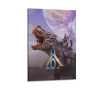 YXWOYNHY Poster decorativo da parete su tela con motivo evoluzione dell'arca e videogiochi, stampa artistica moderna, per camera da letto, 50 x 75 cm