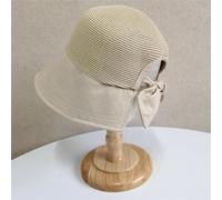 YXWYXWA Big Wide Brim Beach Hat Women Back Opening Patchwork Hats Summer Adjustable Bow Sun Hat Vacation Beach Hat