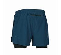 YXWYXWA Breathable Men Running Shorts 2 in 1 Sports Tights Jogging Fitness Shorts Training Quick Dry Gym Shorts