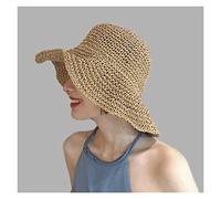 YXWYXWA Cappello da Sole Largo Cappelli Estivi Floppy Floppy Beach Cupola Cappello da Secchio da Donna