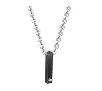 YXWYXWA Collier da Donna in Acciaio Steri dur, Strisce Quadranti con Zecchini Cubici, Jolly di Trasparenza, Accessorio per Casalinghe