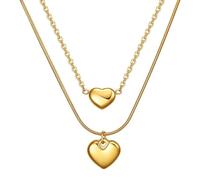 YXWYXWA Cuffino di Acciaio Sintetico Femmina, Collana di Anello per Jewellery Collana con Chain a Lattina e Aggrappa di Cervetto, Accessori Maschi Trends di Accessori ad Accessoires Unico Regalo da