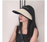 YXWYXWA Double Layer Sun Protection Temperament Hundred Take The Air Top Hat Summer Big Brim Female