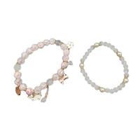 YXWYXWA Easter Rabbit Crystals Rose Pearl Newborn s for Infant Girls Men's Watches