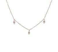 YXWYXWA Fashion 925 Sterling Silver Cubic Zirconia Malia Elevata Canno Chocker Collana Gioielli Stranati per Regalo per Matrimoni da Donna