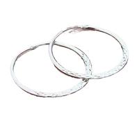 YXWYXWA Jewelry Fashion 50mm Big Circle Hoop Earrings for Women Engagement Party Jewelry Best Birthday Present
