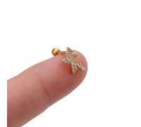 YXWYXWA Jewelry for Women Women Silver Earrings, 1Piece Pearl Pineapple Flowers Crown Zircon Copper Stud Earrings Charm Korea Trendy Female Screw Piercing Jewelry Party Gifts for Girlfriend, Wife,