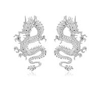 YXWYXWA Jewelry for Women Women Silver Earrings, Egyptian Cobra Earrings Snake Egyptian Jewelry Earrings for Women Fashion Jewelry Women Egypt Puck Rock Gifts for Girlfriend, Wife, Sister, Daughter,