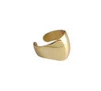 YXWYXWA Jewelry for Women Women Silver Earrings, Real 925 Sterling Silver Women Clip Earrings Gold Silver Color Minimalist Irregular for Female Charming Party Fine Jewelry Gifts for Girlfriend, Wife,