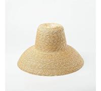 YXWYXWA Lamp Shape Sun Hat for Women Big Wide Brim Summer Beach Hat Ladies High Top Hat