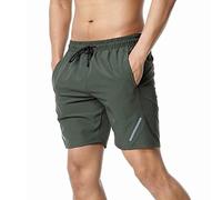 YXWYXWA Mens Running Shorts Gym Wear Fitness Workout Shorts Men Sport Short Pants Tennis Basketball Soccer