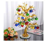 YXWYXWA Ornamenti per L'Albero di di Natale 36 Pezzi Mele appese Decorazioni per la casa Fengshui Figurine Artigianato Regali Souvenir Miniature Regali di ricchezza