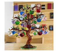 YXWYXWA Ornamenti per L'Albero di di Natale 36 Pezzi Mele appese Decorazioni per la casa Fengshui Figurine Artigianato Regali Souvenir Miniature Regali di ricchezza