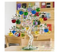 YXWYXWA Ornamenti per L'Albero di di Natale 36 Pezzi Mele appese Decorazioni per la casa Fengshui Figurine Artigianato Regali Souvenir Miniature Regali di ricchezza