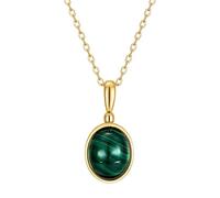YXWYXWA per la Collana Malachite Fragole di Wonmen Real Engagement Gioielli Fatti in Cina