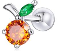 YXWYXWA Rings for Teen Girls,Accessories Sets Iced Drink Pineapple Ice Cream Watermelon Orange Summer Fruit Ice Creams Drinks Stud Earrings for Women Piercing Earrings 925 Sterling Silver Jewelry
