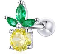 YXWYXWA Rings for Teen Girls,Accessories Sets Iced Drink Pineapple Ice Cream Watermelon Orange Summer Fruit Ice Creams Drinks Stud Earrings for Women Piercing Earrings 925 Sterling Silver Jewelry
