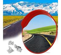 YXWYXWA Specchio Convesso di Sicurezza, Specchi per vialetto per Non vedenti, Specchio panoramico, Specchio sferico, Specchio per Traffico Rotondo grandangolare, Specchio per Punto cieco Stradale per