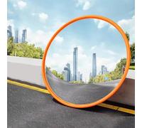 YXWYXWA Specchio da Esterno, per Sicurezza Stradale, Specchio per Punto cieco per vialetto, Specchio grandangolare con Staffa di Fissaggio a Parete Regolabile, per Garage, Negozi al Dettaglio,