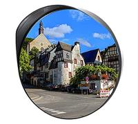 YXWYXWA Specchio di Sicurezza Convesso Stradale, Specchio di sorveglianza per Punti ciechi Resistente alle intemperie Specchio Acrilico Curvo per vialetti, Negozi e uffici