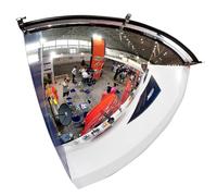 YXWYXWA, Specchio di Sicurezza Stradale, Specchio per Il Traffico Esterno, Specchio grandangolare, Specchio per Punto cieco del vialetto, Campo visivo di svolta su Strada Aumenta Lo Specchio