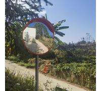 YXWYXWA Specchio per Traffico di Sicurezza, Punto cieco, Specchio di Sicurezza per Interni/Esterni, Specchio per PC ad Alto Rimbalzo, Specchio angolare per Punto cieco per Parete, Adatto per incroci