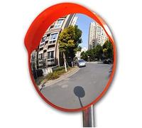 YXWYXWA Specchio Riflettente Stradale Convesso, Specchio antifurto per Interni intersezione Supporto per corsia di flessione Specchio infrangibile per osservazione Specchio per Traffico sig