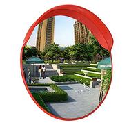 YXWYXWA Specchio Stradale per vialetto Stradale, per la Sicurezza di Magazzini e Garage o Negozi, Sicurezza dell'ufficio per eliminare i Punti ciechi, con Staffa a Parete,80CM