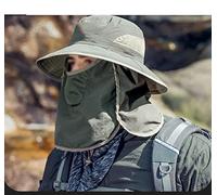 YXWYXWA Summer UPF50+ Sun Hats for Women Men Bucket Hat with Neck Flap Outdoor UV Protection Long Wide Brim Hiking Fishing Caps