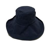 YXWYXWA Sun Protection Foldable Cotton And Linen Hat Sun Hat with Curled Edge Ladies Fisherman Hat all-Match Sun Hat