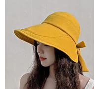 YXWYXWA Women Panama Summer Visors Hat Wide Large Brim Beach Hats Bucket Hat Beach cap