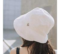 YXWYXWA Womens Summer UV Protection Beach Hat Cappello Pieghevole Largo brio