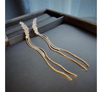 YXWYXWA Zircone intalati -Color Cuore Long Orecchini di Nappe per Il Compleanno delle Donne