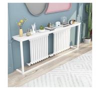 YXXSDP Mensola posteriore del divano Tavolino lungo e sottile dietro il divano, consolle stretta per ingresso, mensola contenitore per spazio libero accanto al letto(White+white,140x15x90cm)
