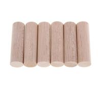 YXYFA 10 Pezzi di Bastoncini di Legno di balsa Grezzi Rotondi, Barre di Legno di Diametro 20 mm, L 50 mm/70 mm/110 mm/140 mm/200 mm Bastoncini di Legno di balsa Grezzi Legno(110mm)