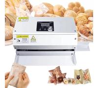 YXYLJOZ Confezionatrice Commerciale per Sacchetti di plastica, termosaldatrice Orizzontale Automatica a Riscaldamento Continuo, termosaldatrice a Nastro Continuo da 6 m/min con Pannello