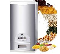 YXYLJOZ Contenitori per Cereali e Riso, contenitori Automatici per Alimenti secchi per la dispensa della Cucina, Comodi per conservare e Resistenti all'umidità e alla Muffa. (Grey 20kg)