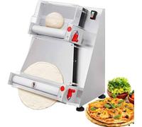 YXYLJOZ Macchina Commerciale elettrica Automatica per Pizza, Macchina per stendere, pressa per Pizza a Doppio Rullo, Macchina per Pasta per Noodle, Pizza e Pane (40cm)