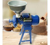YXYLJOZ Macinino Elettrico per Cereali umidi e secchi, Riso, Mais, caffè, Grano, 220V 3000W, Potente Macchina per macinare Farina con Imbuto per Uso Domestico e Commerciale.