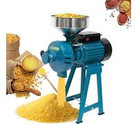 YXYLJOZ Mulino Elettrico per Cereali ad Alta Resistenza per Riso, Mais, Fagioli, caffè, Grano - Grande capacità con Protezione da sovraccarico e Imbuto