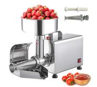 YXYLJOZ Passaverdure Elettrico per pomodori da 450 W - Pressa Professionale per Alimenti, Ideale per marmellate, Salse e Conserve - Spremiagrumi in Acciaio Inossidabile, per Uso intensivo