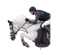 YXYMOTEFLY Gilet Airbag da Moto Gilet Airbag Equestre Abbigliamento da Equitazione for Bambini con Airbag Collo/Schiena for Bambini/Ragazzi/Giubbotto da Moto Unisex - Adulto (Color : Black, Size : S)